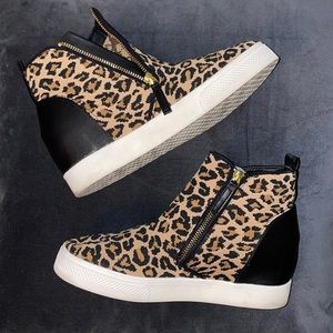 Gently used Cheetah print booties
